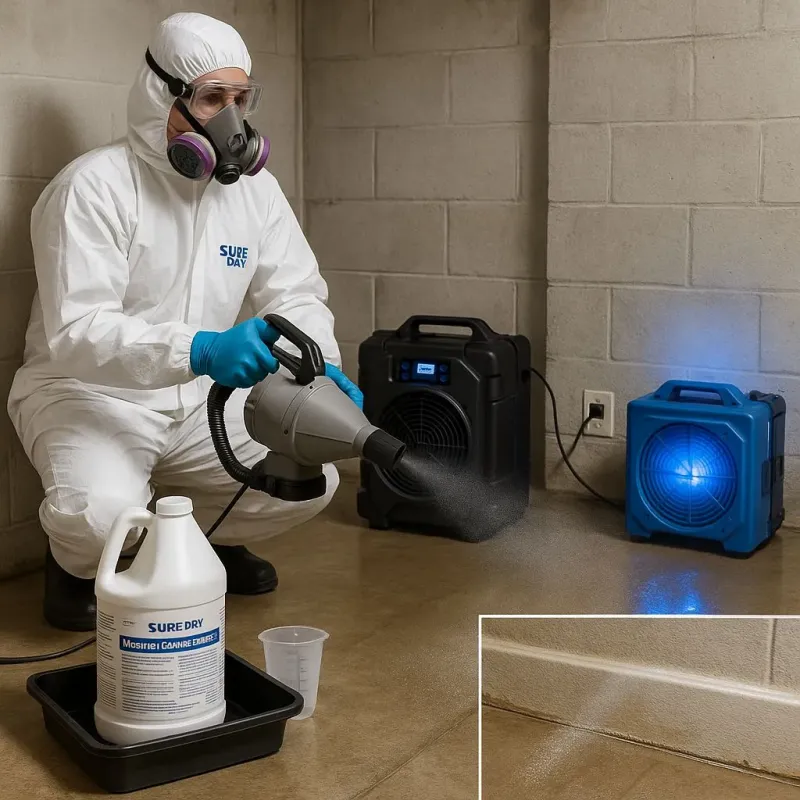 Sanitization and Odor Removal process in Meads, KY