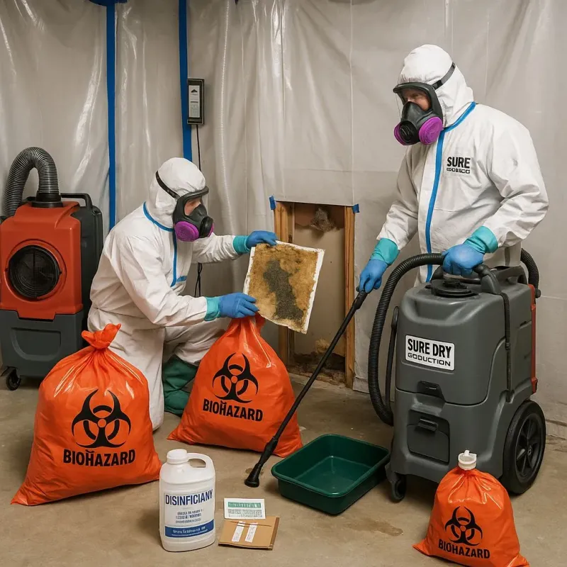 Contaminated Water Handling Protocols process in Meads, KY