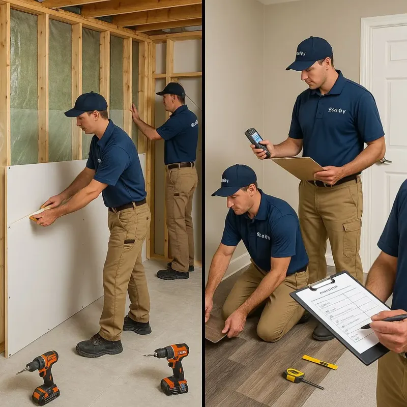 Repairs and Reconstruction process in Meads, KY